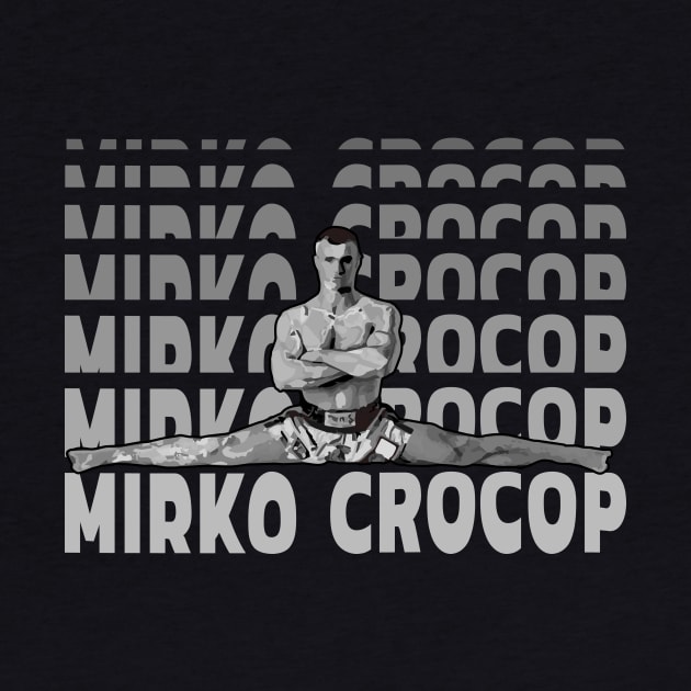 Mirko Crocop BW by FightIsRight